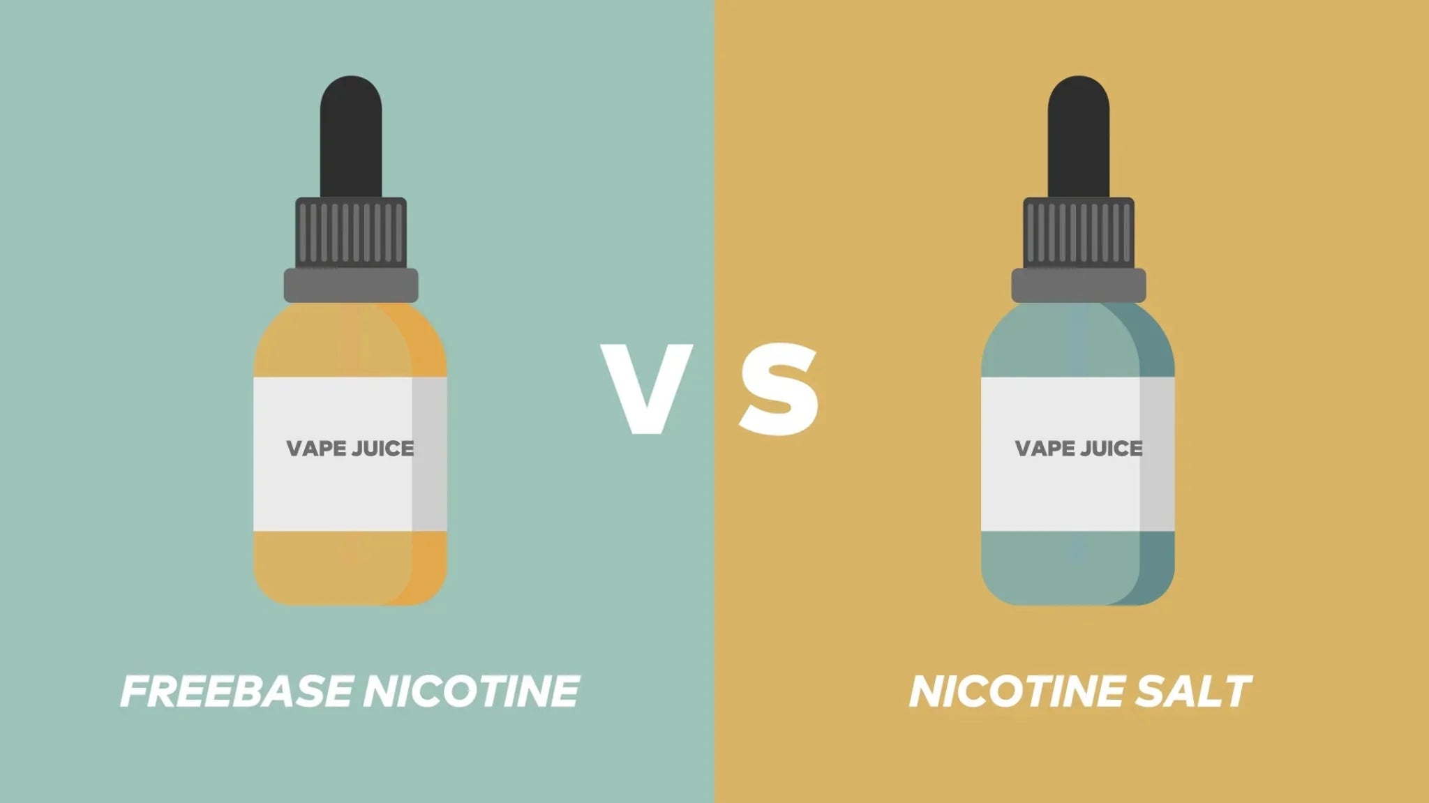 Understanding the Difference Between Freebase and Nicotine Salt E-liquids - Vape Tech