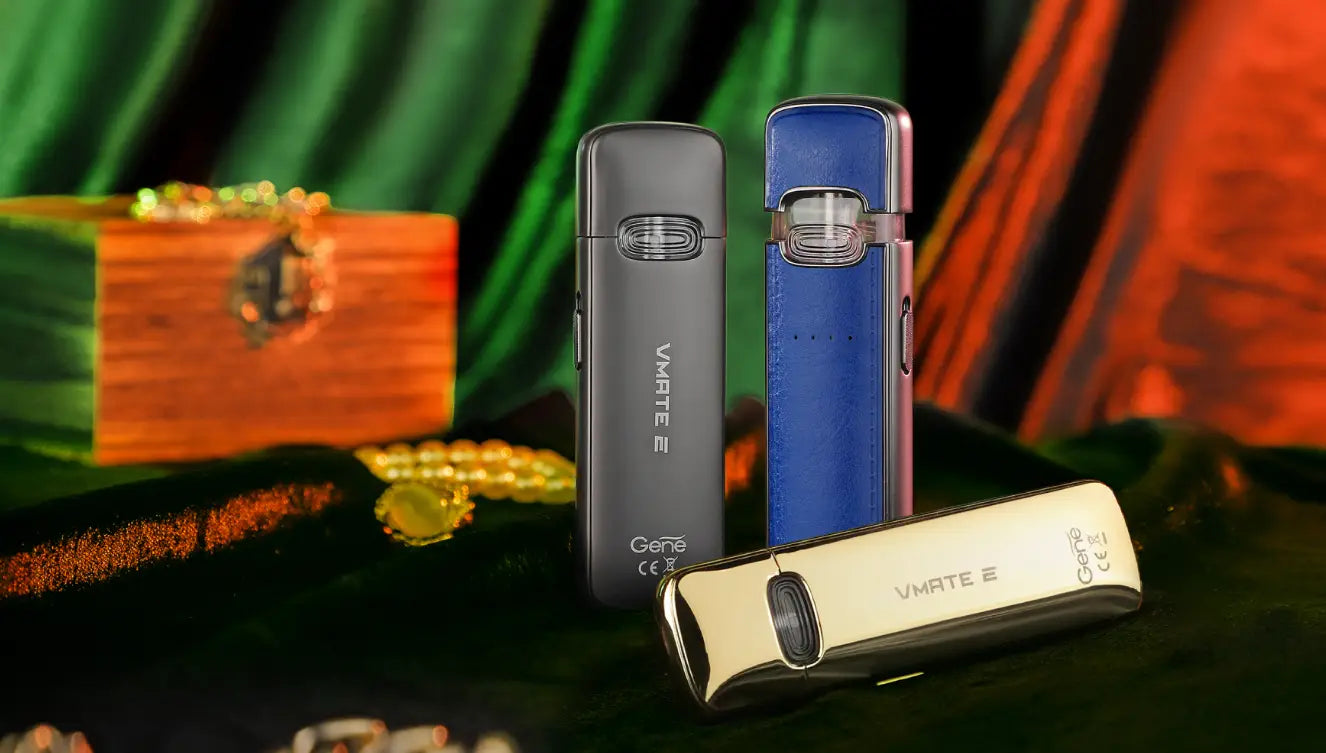 Colorful Electronic Vaping Devices Showcase - Voopoo Vmate E 20W Pod Kit Designs