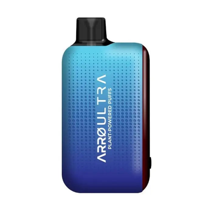 Blue gradient vape device with ’VETRONIA’ branding.