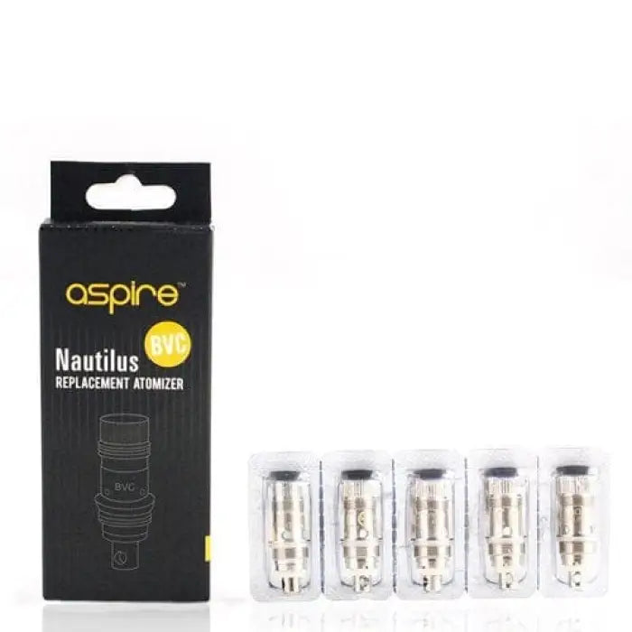 Replacement coils for an Aspire Nautilus vaping device.