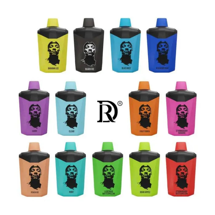 Colorful reusable water bottles featuring a stylized face design.