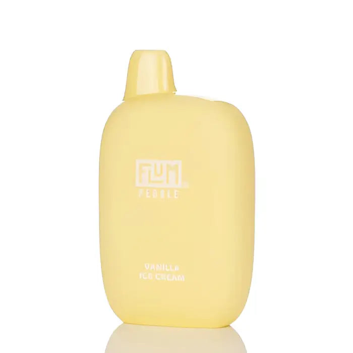 Pale yellow plastic flask or bottle with ’FLSK’ branding.