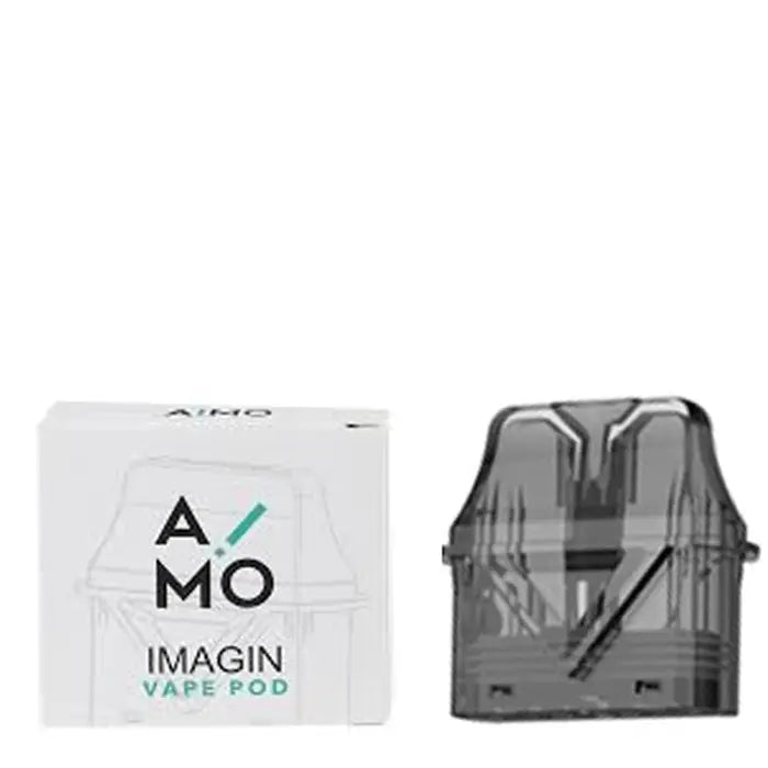 Vape pod device with its packaging box.