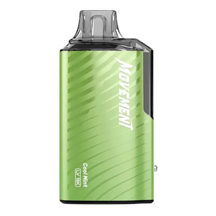 Bright green vaporizer or e-cigarette device with a black mouthpiece.