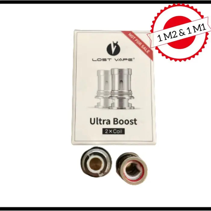 Replacement coils for an electronic vaping device called Ultra Boost by Lost Vape.