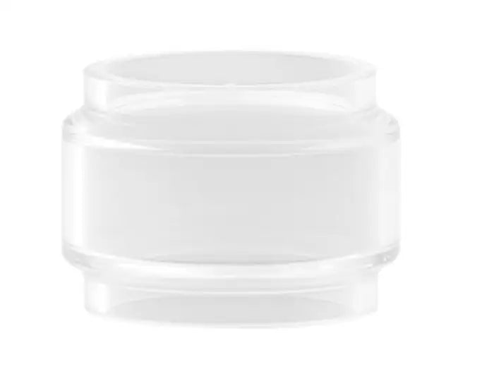 White, cylindrical cosmetic jar or container with a wide body and narrower lid.