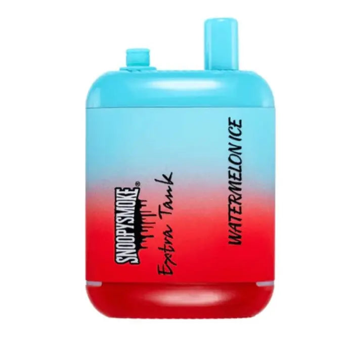 Gradient-colored perfume bottle with blue and red tones, labeled ’Watermelonice’.