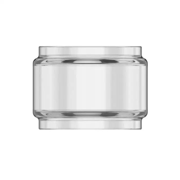 Clear glass or plastic cylindrical container with a wide mouth and flat lid.